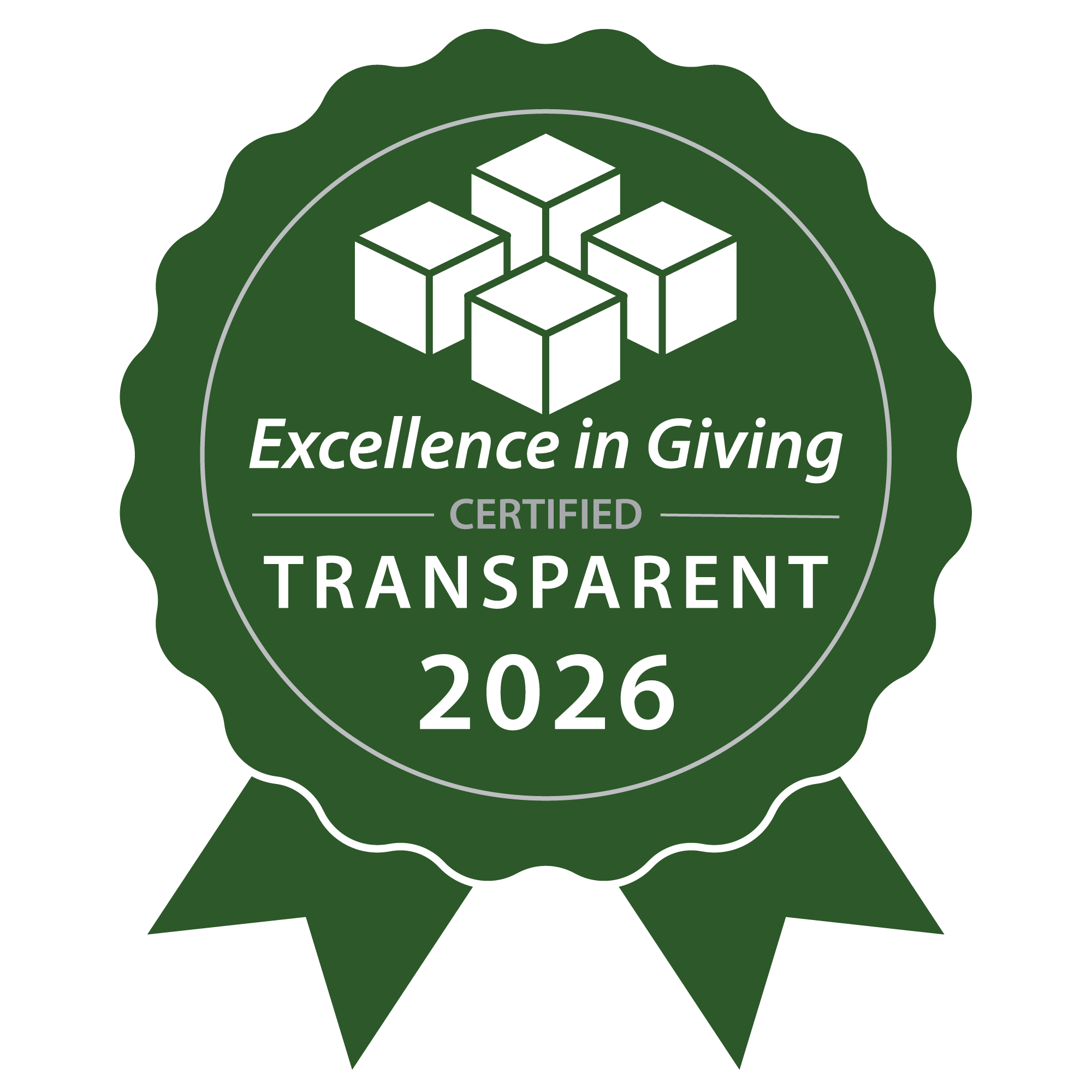 Excellence in Giving — Transparency Certified